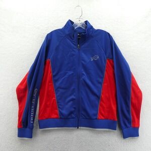 GIII Jacket Womens Medium Buffalo Bills Blue Red Full Zip Track Vintage Y2K NFL